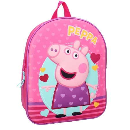 Vaikiška kuprinė Peppa Pig su 3D efektu
