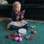 Muzikos instrumentų rinkinys kuprinėjė