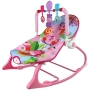 Gultukas - vibro kėdutė iki 18 kg. Hippo Pink
