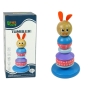 Medinė piramidė - balansavimo bokštas Bunny
