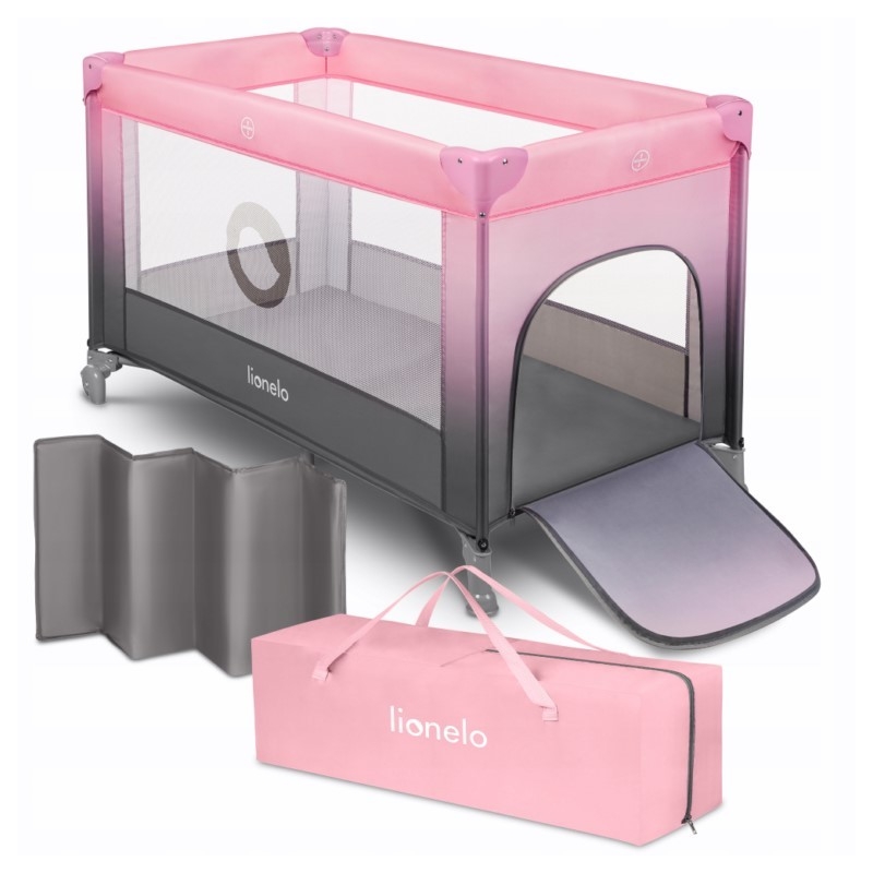 Lionelo maniežas Pink Ombre su landa