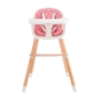 Multifunkcinė maitinimo kėdutė Babytiger Tiny Pink 2in1