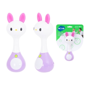 Interaktyvus barškutis su kramtuku Bunny