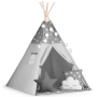 Palapinė Tipi Stars su girlianda, švieselėmis + 3 pagalvėlės