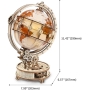 3D medinis konstruktorius Luminous Globe