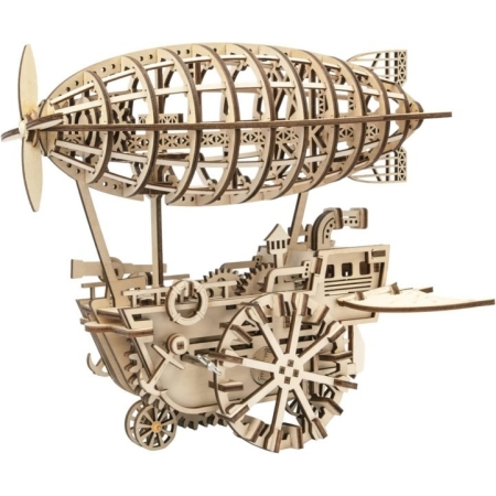Medinis 3D konstruktorius - Dirižablio modelis