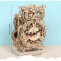 3D konstruktorius Owl Clock