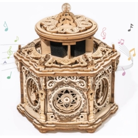 Medinis 3D konstruktorius Muzikinė dėžutė