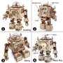 Muzikinis 3D konstruktorius Robotas