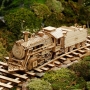 Medinis 3D konstruktorius - Garo traukinio modelis