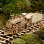 Medinis 3D konstruktorius - Garo traukinio modelis