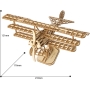 Medinis 3D konstruktorius Airplane