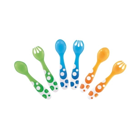 Munchkin valgymo įrankių rinkinys Multi: šaukštelis ir šakutė