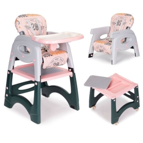 Maitinimo kėdutė - transformeris su ratukais BebeMorning