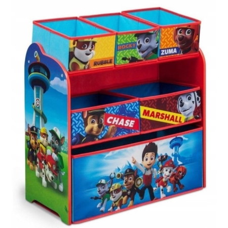 Lentyna Paw Patrol su 6 stalčiais