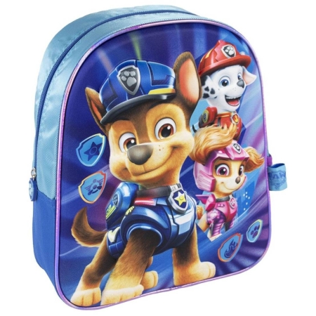 Vaikiška kuprinė Paw Patrol su 3D efektu ir kišenėle