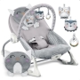 Gultukas - vibro kėdutė iki 18 kg. Owl Grey