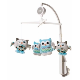 Muzikinė prisukoma karuselė 4Baby Owl