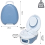 My Carry Potty nešiojamas naktipuodis Blue