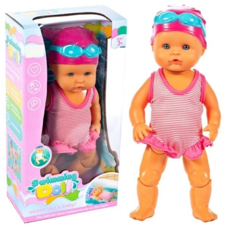 Plaukiojanti lėlė Swimming Doll 33 cm.