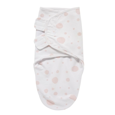 Kokonas - vystyklas SwaddleMe Pink Dots  (4-6 mėn.)