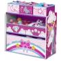 Žaislų dėžė - lentyna su 6 stalčiais Unicorn