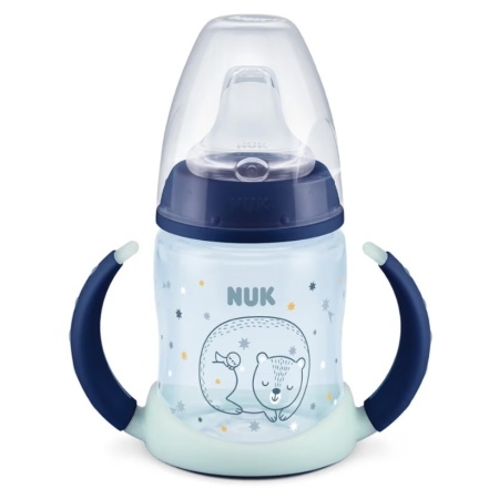NUK šviečianti tamsoje gertuvė 6-18 mėn., 150 ml.