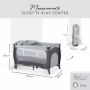 Maniežas Hack Sleep N Play Centre Stone
