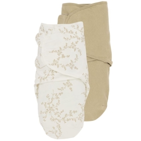 Kokonų - vystyklų SwaddleMe Sand komplektas, 2 vnt.  (0-3 mėn.)