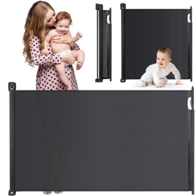 Ištraukiami varteliai - užtvaras Black 140 cm.