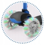 Sulankstomas triratis paspirtukas Loco LED