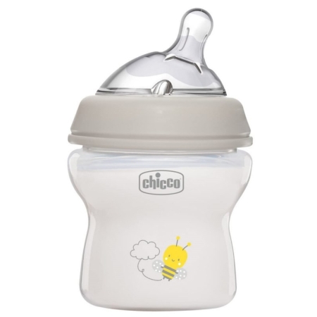 Chicco Anti-Colic buteliukas Natural Feeling, 150 ml, 0 mėn+