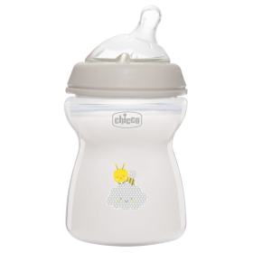 Chicco buteliukas Natural Feeling, 250 ml, 2 mėn+