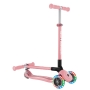Paspirtukas Globber Primo Foldable Lights Pastel Pink