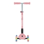 Paspirtukas Globber Primo Foldable Lights Pastel Pink