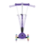 Paspirtukas Globber Junior Foldable Lights Violet