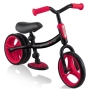 Globber Go Bike DUO dviratukas Black_Red