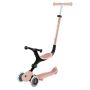 Globber Go-UP Active Ecologic Lights Peach paspirtukas