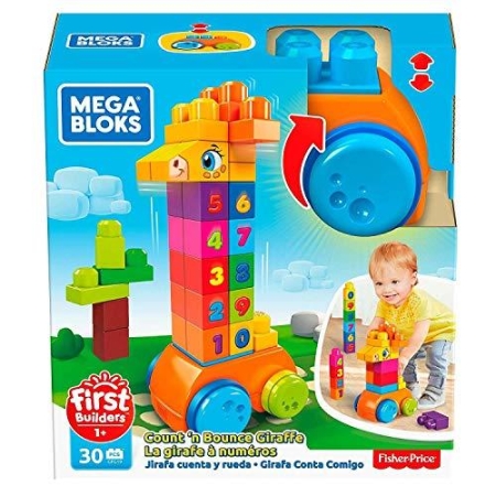 Mega Bloks kaladėlės - konstruktorius Žirafa