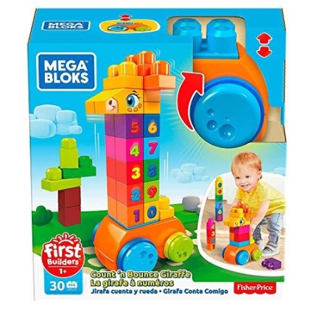 Mega Bloks kaladėlės - konstruktorius Žirafa