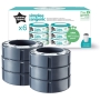 Tommee Tippee Simplee sauskelnių kasetės konteineriui Simplee Sangenic (6 vnt.)