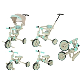 Sulankstomas triratukas Trike Fix V4 su stogeliu