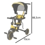 Daugiafunkcinis triratukas su rankena Trike Fix V4
