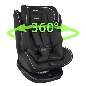 Autokėdutė XOMAX 360° su IsoFix