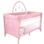 Maniežas su 2 dugnais Asalvo Complet Giraffe Pink