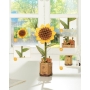 3D Medinis konstruktorius Sunflower