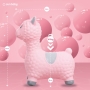 Guminis šokliukas Alpaka Pink