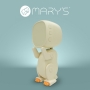 Vaikiškas žadintuvas - naktinė lemputė Mary's Robo Dino