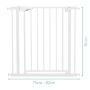 Apsaugos varteliai Auto Close BG02 (75-82 cm.), balti