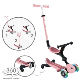 Paspirtukas Globber Go UP Active Lights 360